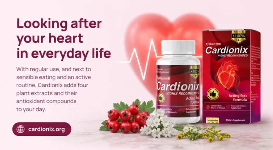 Cardionix — a natural way to look after your heart every day