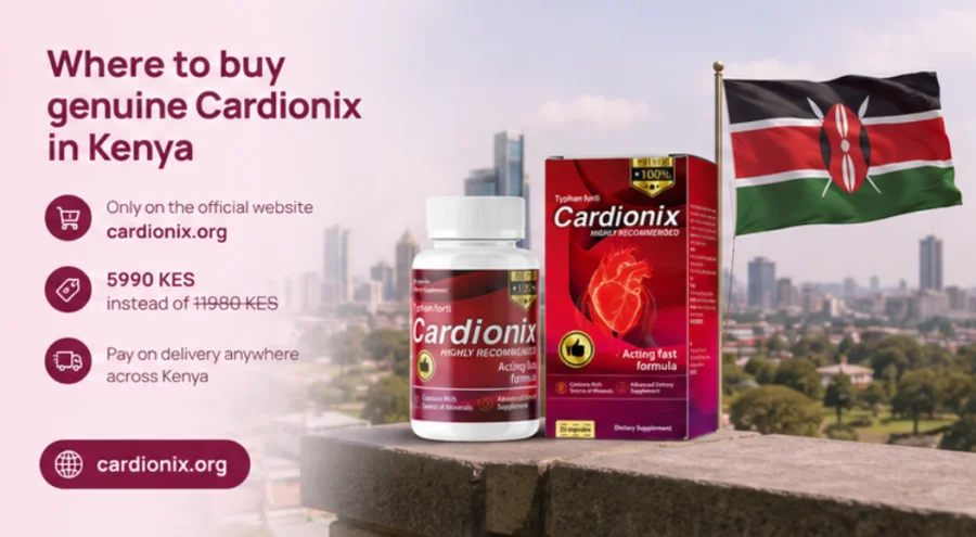 Cardionix — genuine product ordered on the official site in Kenya